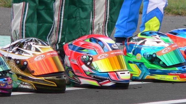this image shows Kart Racing Helmets