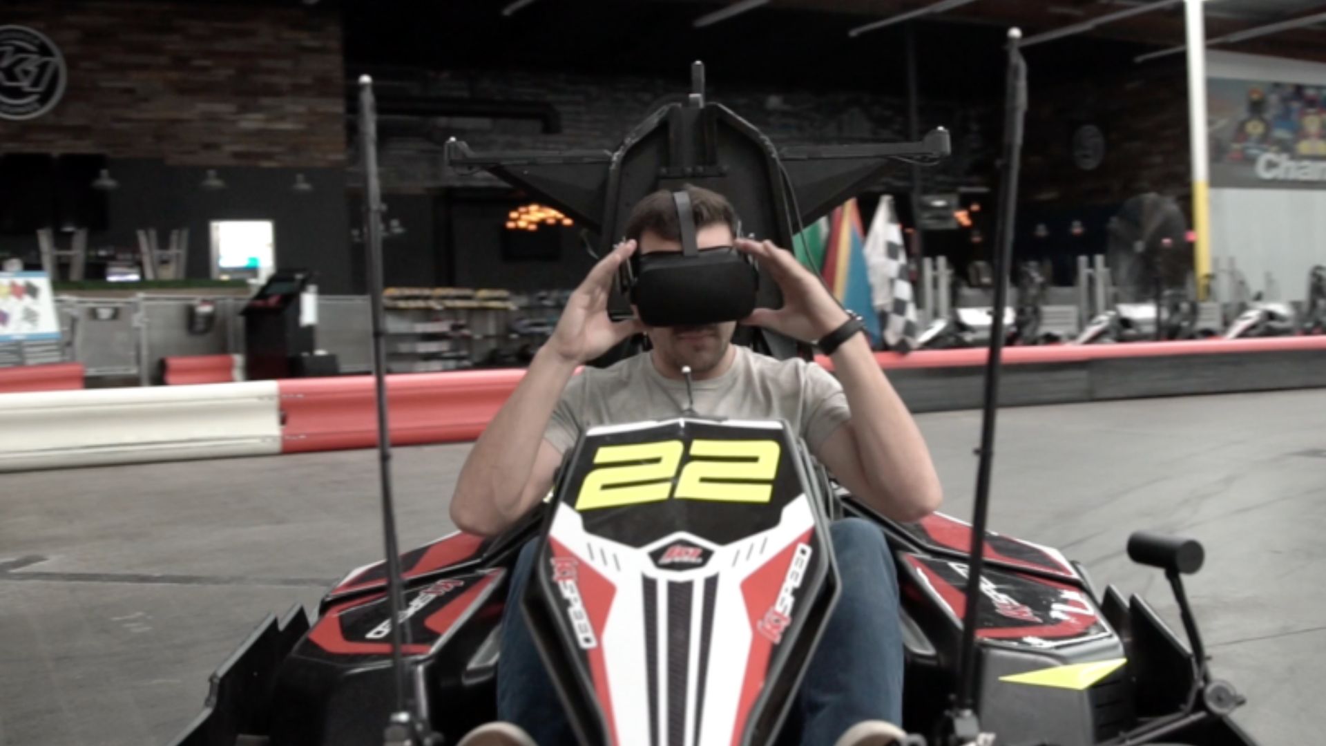 a kart racers integrating VR