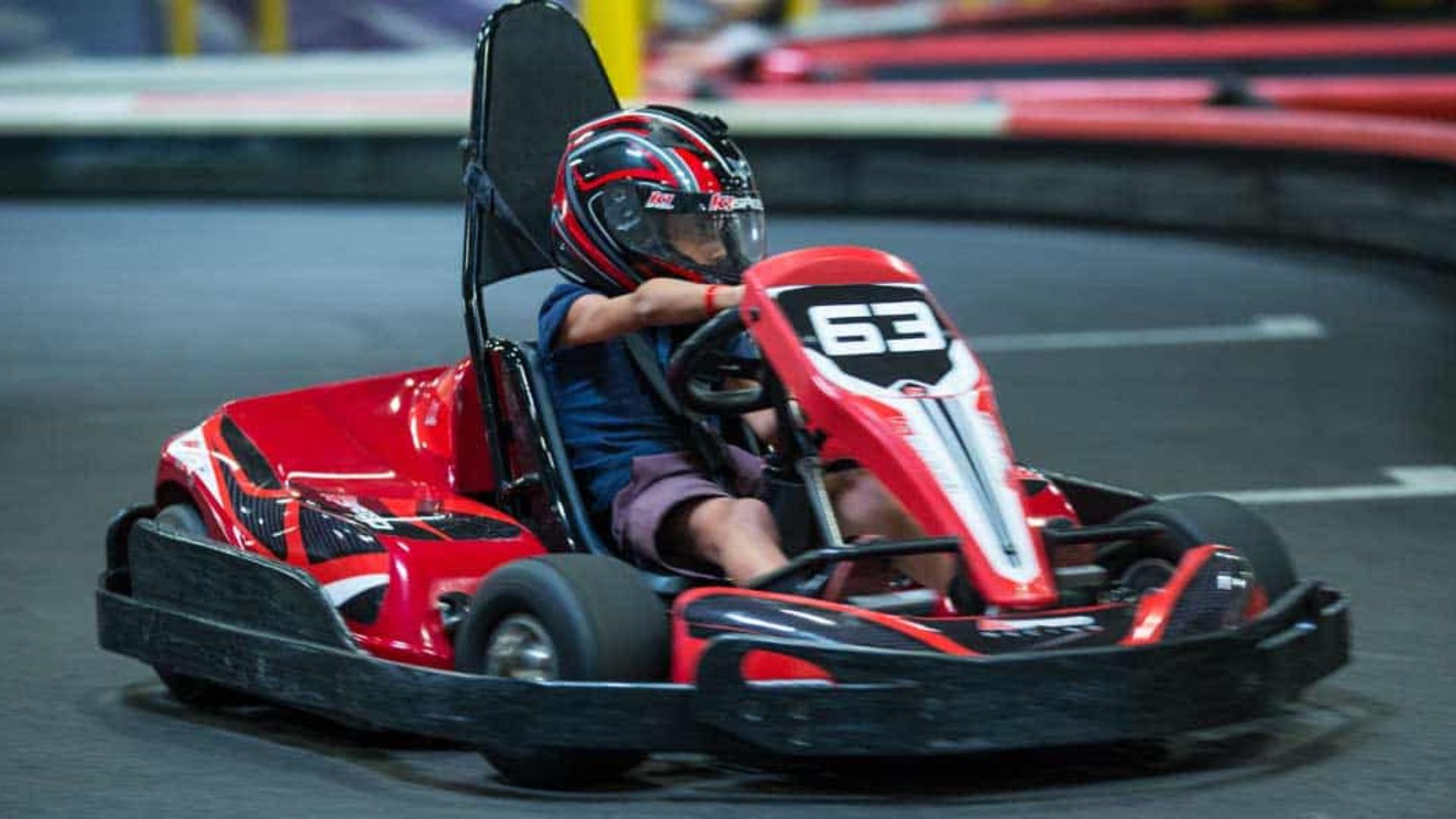 a kid kart racing
